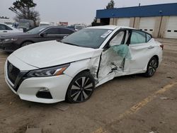 Salvage cars for sale at Woodhaven, MI auction: 2021 Nissan Altima SV