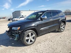 Jeep Grand Cherokee salvage cars for sale: 2014 Jeep Grand Cherokee Overland