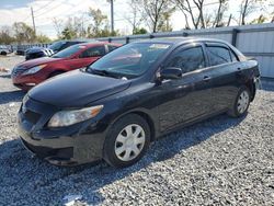 Salvage cars for sale at Riverview, FL auction: 2009 Toyota Corolla Base