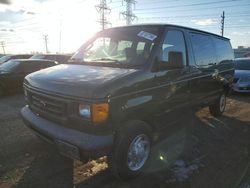 Ford Econoline e350 Super Duty salvage cars for sale: 2007 Ford Econoline E350 Super Duty Wagon