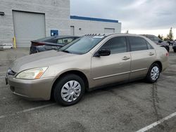 Salvage cars for sale at Rancho Cucamonga, CA auction: 2003 Honda Accord LX