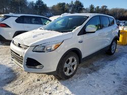 Salvage cars for sale at Mendon, MA auction: 2015 Ford Escape SE