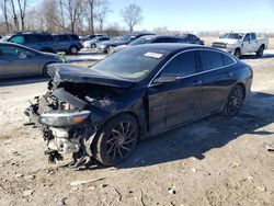 Salvage cars for sale at Cicero, IN auction: 2017 Chevrolet Malibu Premier