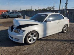 BMW 128 i salvage cars for sale: 2011 BMW 128 I