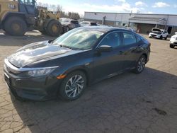 Salvage cars for sale at New Britain, CT auction: 2017 Honda Civic EX