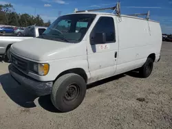 Salvage cars for sale at Riverview, FL auction: 2003 Ford Econoline E250 Van