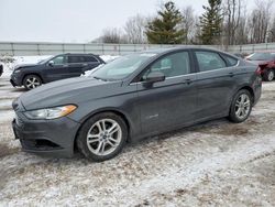 Ford Fusion salvage cars for sale: 2018 Ford Fusion S Hybrid