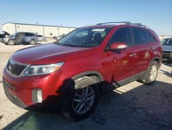 Salvage cars for sale at Haslet, TX auction: 2014 KIA Sorento LX