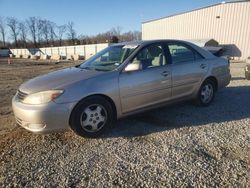 Salvage cars for sale at Spartanburg, SC auction: 2003 Toyota Camry LE