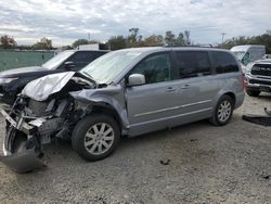 Salvage cars for sale at Riverview, FL auction: 2016 Chrysler Town & Country Touring