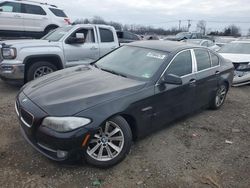 Salvage cars for sale at Hillsborough, NJ auction: 2012 BMW 528 I