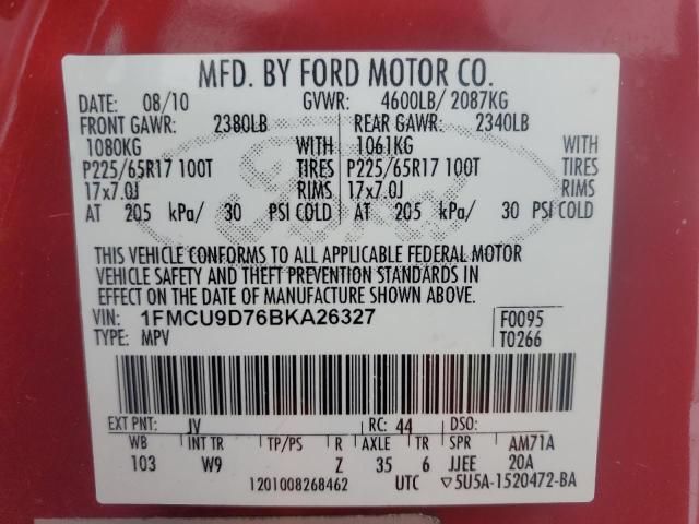 2011 Ford Escape XLT