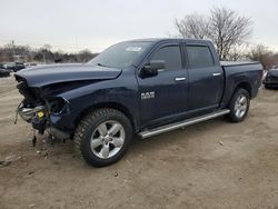 Salvage cars for sale from Copart Baltimore, MD: 2016 Dodge RAM 1500 SLT