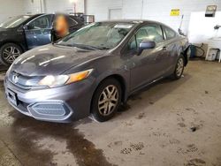 Honda salvage cars for sale: 2015 Honda Civic LX