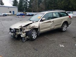 Salvage cars for sale at Arlington, WA auction: 2008 Subaru Outback 2.5I Limited