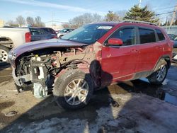 Vehiculos salvage en venta de Copart Moraine, OH: 2016 Jeep Cherokee Latitude