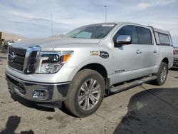 Nissan Titan sv salvage cars for sale: 2017 Nissan Titan SV