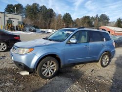 Salvage cars for sale at Mendon, MA auction: 2012 Subaru Forester Limited