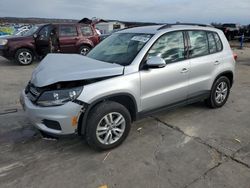 Salvage cars for sale at Grand Prairie, TX auction: 2015 Volkswagen Tiguan S