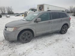 Salvage cars for sale at Barberton, OH auction: 2012 Dodge Journey SXT