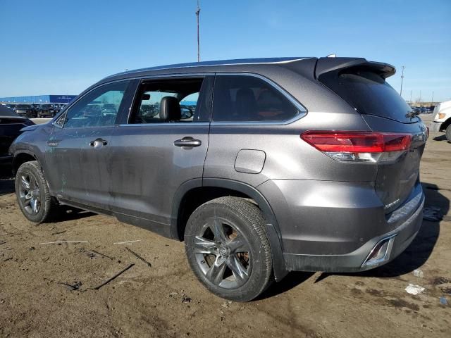 2017 Toyota Highlander Hybrid Limited