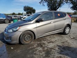 Salvage cars for sale at Orlando, FL auction: 2014 Hyundai Accent GLS