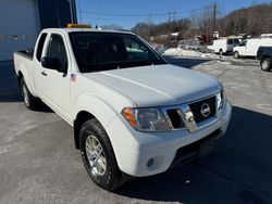 Salvage trucks for sale at North Billerica, MA auction: 2015 Nissan Frontier SV