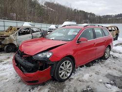 Salvage cars for sale at Hurricane, WV auction: 2014 Volkswagen Jetta TDI