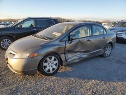 Salvage cars for sale at Assonet, MA auction: 2008 Honda Civic LX