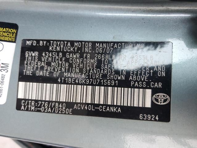 2007 Toyota Camry CE