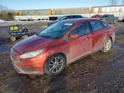 Salvage cars for sale at Columbia Station, OH auction: 2018 Ford Focus SE