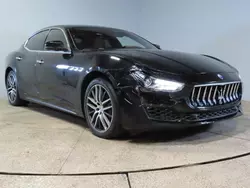 Maserati salvage cars for sale: 2018 Maserati Ghibli