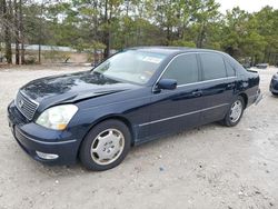 Salvage cars for sale at Houston, TX auction: 2002 Lexus LS 430