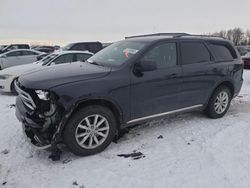 Salvage cars for sale from Copart Wayland, MI: 2014 Dodge Durango SXT