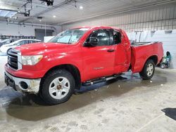 Salvage cars for sale at Candia, NH auction: 2010 Toyota Tundra Double Cab SR5