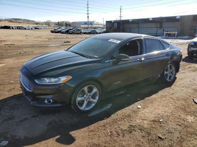 2013 Ford Fusion SE Hybrid