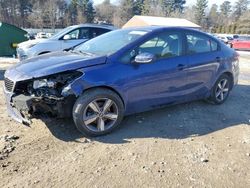 Salvage cars for sale at Mendon, MA auction: 2018 KIA Forte LX