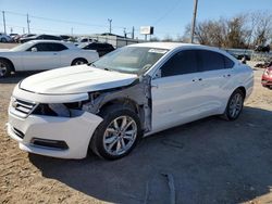 Salvage cars for sale at Oklahoma City, OK auction: 2018 Chevrolet Impala LT