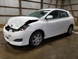 Salvage cars for sale at Columbia Station, OH auction: 2009 Toyota Corolla Matrix