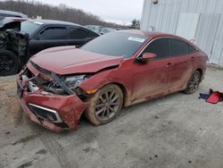 Salvage cars for sale at Windsor, NJ auction: 2020 Honda Civic EXL