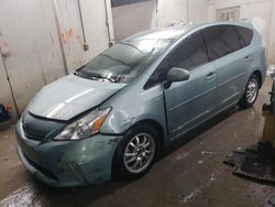 Toyota Prius salvage cars for sale: 2014 Toyota Prius V