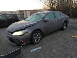 Salvage cars for sale at Arlington, WA auction: 2015 Toyota Camry LE