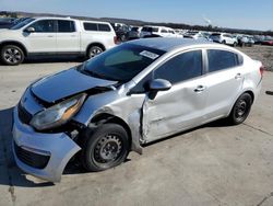 Vehiculos salvage en venta de Copart Grand Prairie, TX: 2016 KIA Rio LX