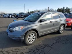 Salvage cars for sale at Denver, CO auction: 2011 Honda CR-V SE