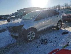 Salvage cars for sale at auction: 2018 Ford Edge SE