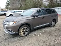 Mitsubishi salvage cars for sale: 2018 Mitsubishi Outlander ES