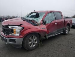 Salvage cars for sale at Eugene, OR auction: 2019 Ford F150 Supercrew