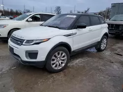 Land Rover salvage cars for sale: 2016 Land Rover Range Rover Evoque SE