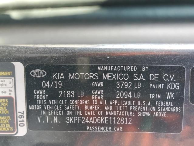 2019 KIA Forte FE