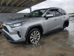 Salvage cars for sale at West Palm Beach, FL auction: 2019 Toyota Rav4 XLE Premium